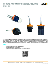 Thumbnail of document Data Sheet - DST-3431 DCR Controller